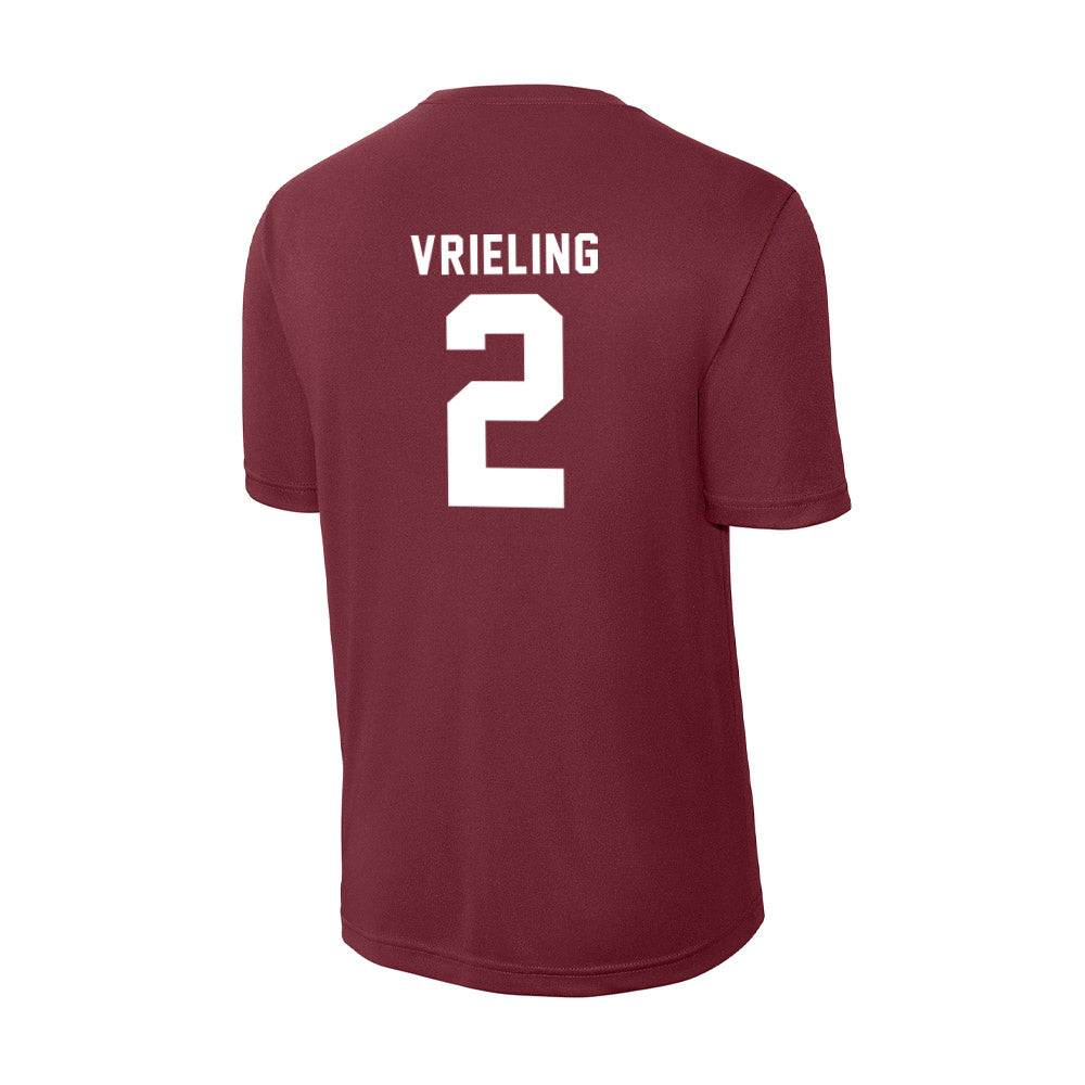 WSU - NCAA Women's Volleyball : Taryn Vrieling - Activewear T-Shirt-1