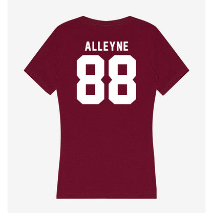 WSU - NCAA Football : Mackenzie Alleyne - Women's V-Neck T-Shirt-1