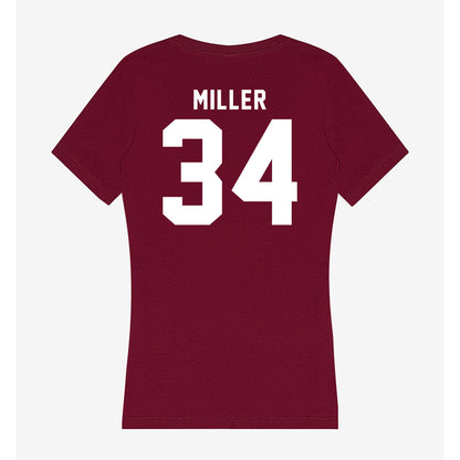 WSU - NCAA Football : Sir Brody Miller - Women's V-Neck T-Shirt-1