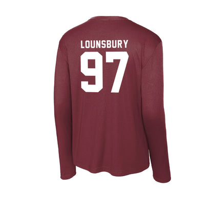 WSU - NCAA Football : Adlai Lounsbury - Activewear Long Sleeve T-Shirt-1