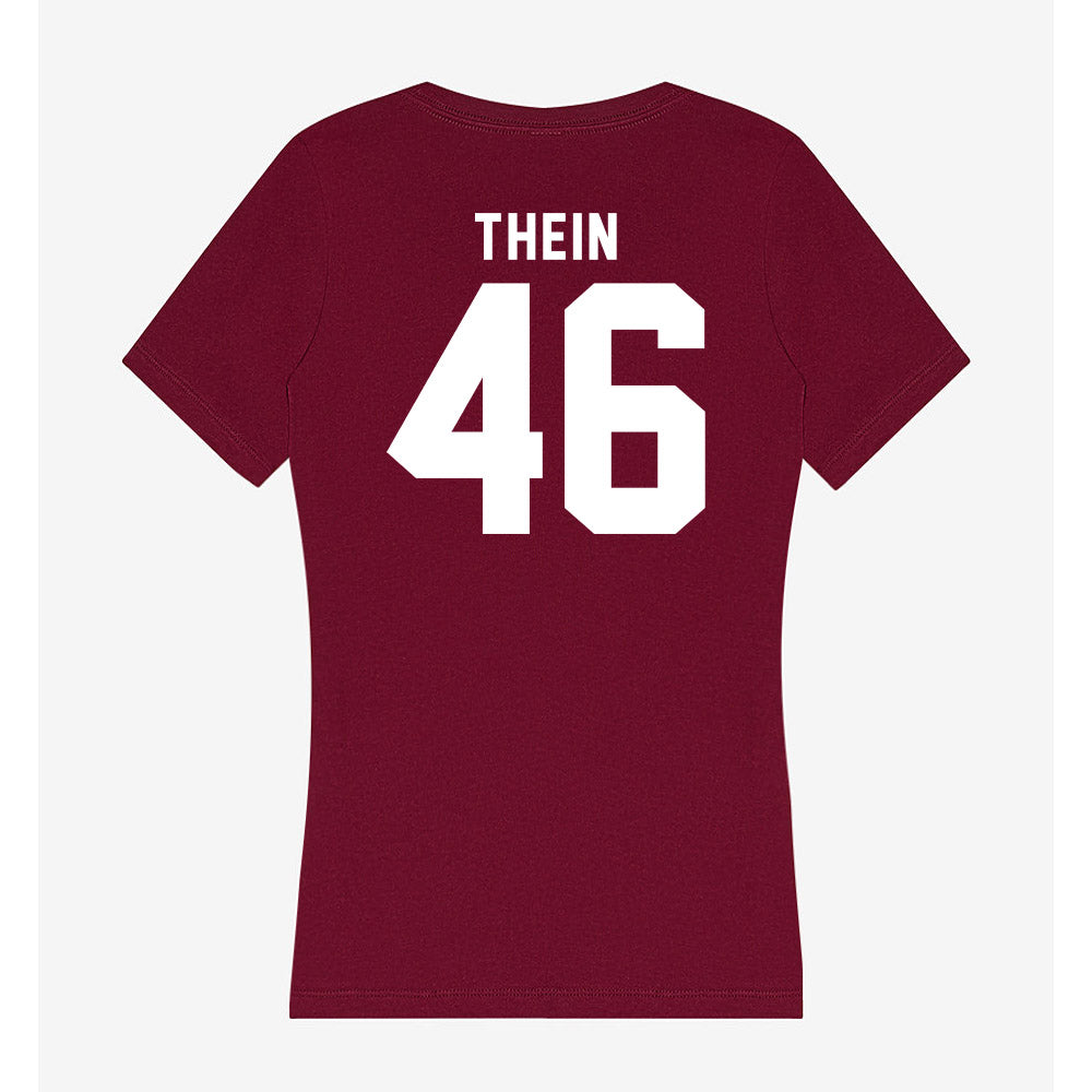WSU - NCAA Baseball : Noah Thein - Women's V-Neck T-Shirt-1