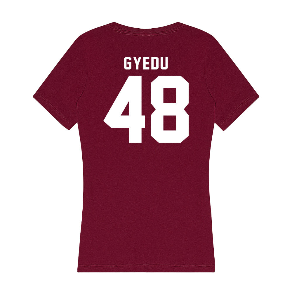WSU - NCAA Women's Track & Field : Nana Gyedu - Women's V-Neck T-Shirt-1