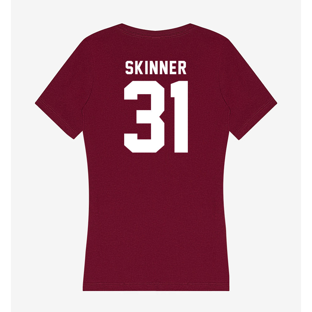 WSU - NCAA Women's Soccer : Rebecca Skinner - Women's V-Neck T-Shirt-1