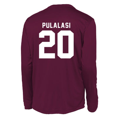 WSU - NCAA Football : Leo Pulalasi - Activewear Long Sleeve T-Shirt