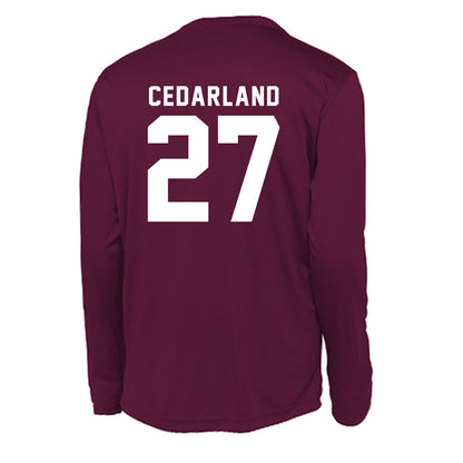 WSU - NCAA Football : Hudson Cedarland - Activewear Long Sleeve T-Shirt