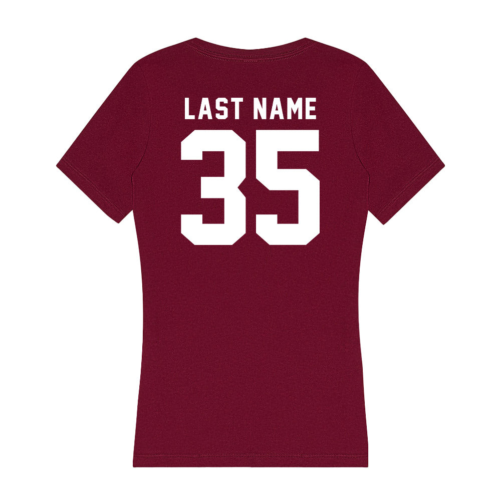WSU - NCAA Baseball : Kaden Wickersham - Women's V-Neck T-Shirt-1
