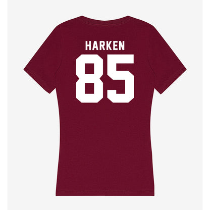 WSU - NCAA Football : Kaden Harken - Women's V-Neck T-Shirt-1
