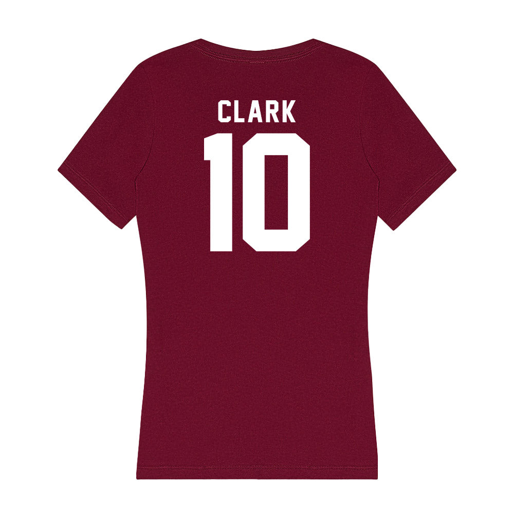 WSU - NCAA Women's Soccer : Naomi Clark - Women's V-Neck T-Shirt-1