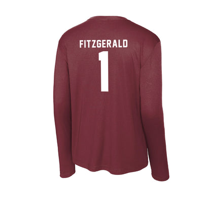 WSU - NCAA Women's Soccer : KEARA FITZGERALD - Activewear Long Sleeve T-Shirt-1