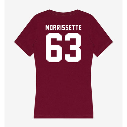 WSU - NCAA Football : Barry Morrissette - Women's V-Neck T-Shirt-1