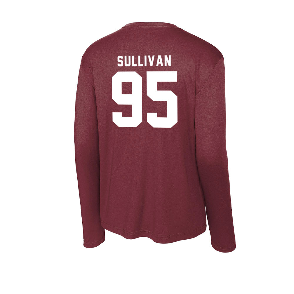WSU - NCAA Football : Connor Sullivan - Activewear Long Sleeve T-Shirt-1