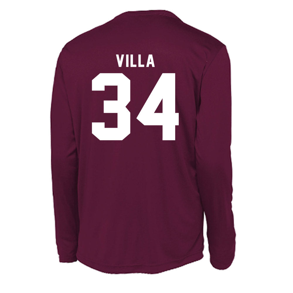 WSU - NCAA Women's Basketball : Jenna Villa - Activewear Long Sleeve T-Shirt