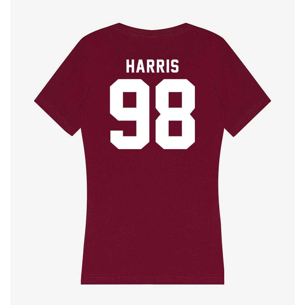 WSU - NCAA Football : Ryan Harris - Women's V-Neck T-Shirt-1