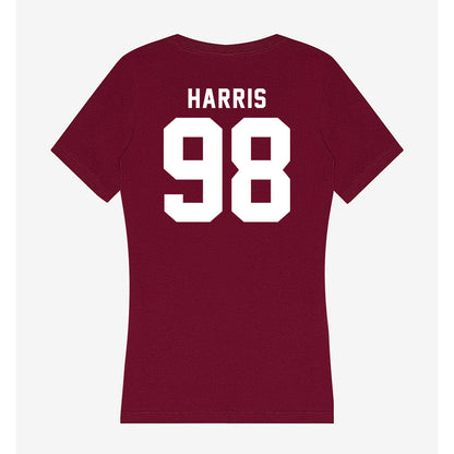 WSU - NCAA Football : Ryan Harris - Women's V-Neck T-Shirt-1
