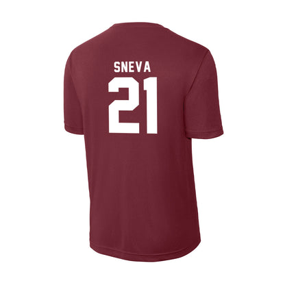 WSU - NCAA Women's Volleyball : ziah sneva - Activewear T-Shirt-1