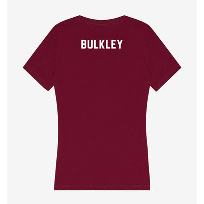 WSU - NCAA Women's Swimming & Diving : Avery Bulkley - Women's V-Neck T-Shirt-1