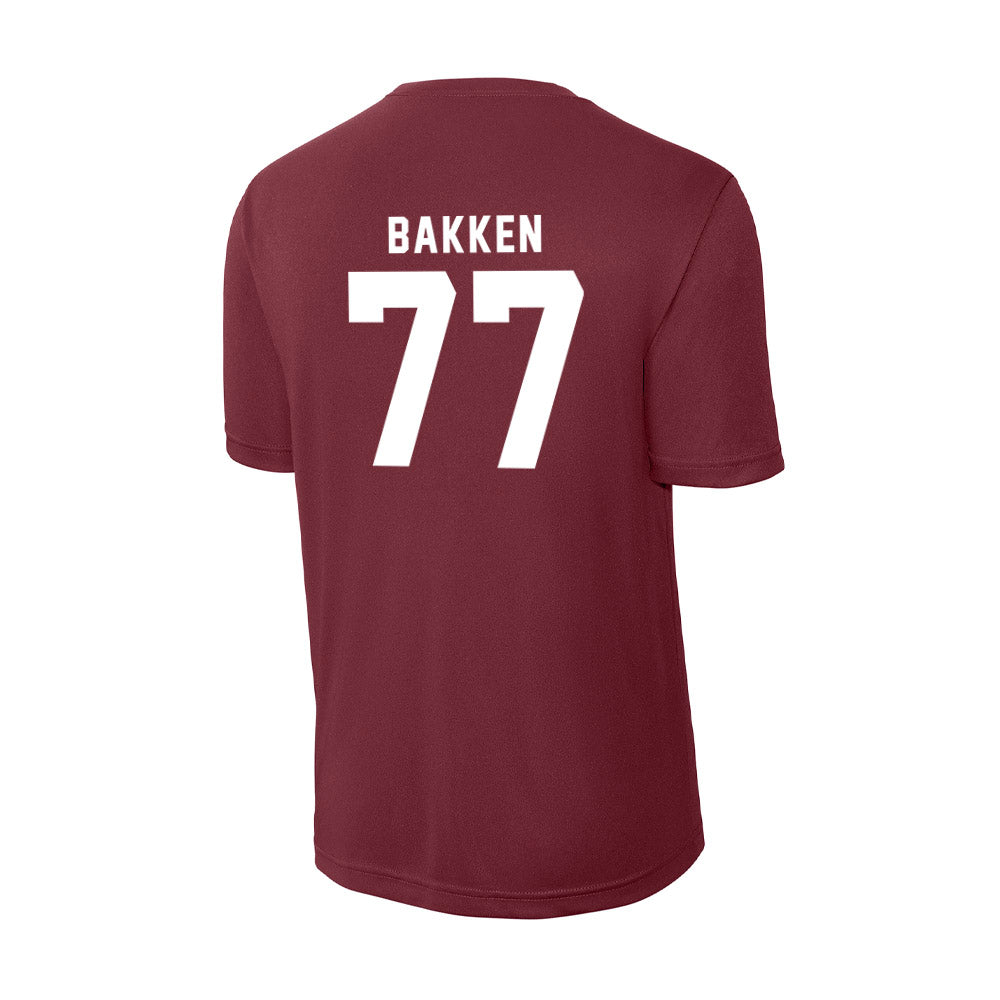 WSU - NCAA Football : Nick Bakken - Activewear T-Shirt-1