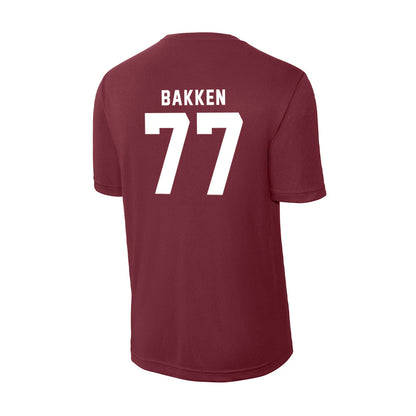 WSU - NCAA Football : Nick Bakken - Activewear T-Shirt-1