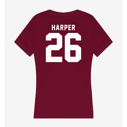 WSU - NCAA Baseball : Owen Harper - Women's V-Neck T-Shirt-1