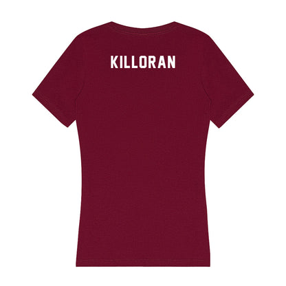 WSU - NCAA Women's Swimming & Diving : Lorelai Killoran - Women's V-Neck T-Shirt-1