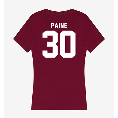 WSU - NCAA Football : Dylan Paine - Women's V-Neck T-Shirt-1