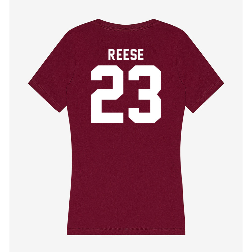WSU - NCAA Women's Soccer : Ashle Reese - Women's V-Neck T-Shirt-1