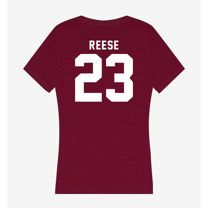 WSU - NCAA Women's Soccer : Ashle Reese - Women's V-Neck T-Shirt-1