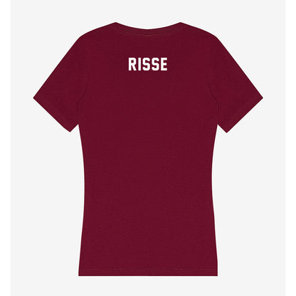 WSU - NCAA Cheerleading : Luca Risse - Women's V-Neck T-Shirt-1