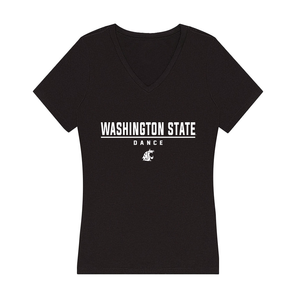 WSU - Dance Team : Kennedy Webb - Women's V-Neck T-Shirt-0