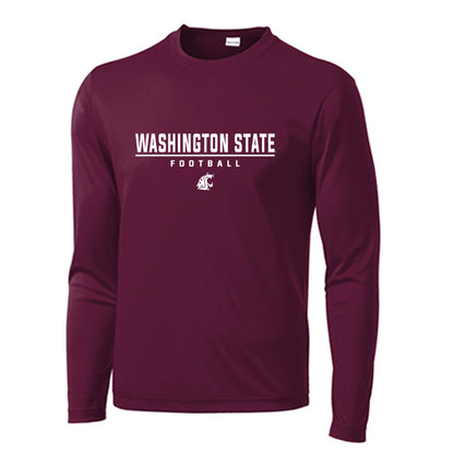 WSU - NCAA Football : Hudson Cedarland - Activewear Long Sleeve T-Shirt