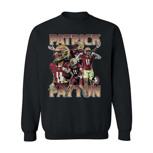 FSU - NCAA Football : Patrick Payton - Player Collage Crewneck Sweatshirt