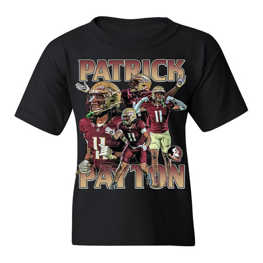 FSU - NCAA Football : Patrick Payton - Player Collage Youth T-Shirt