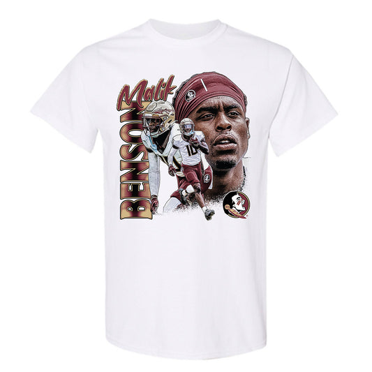 FSU - NCAA Football : Malik Benson - Player Collage T-Shirt