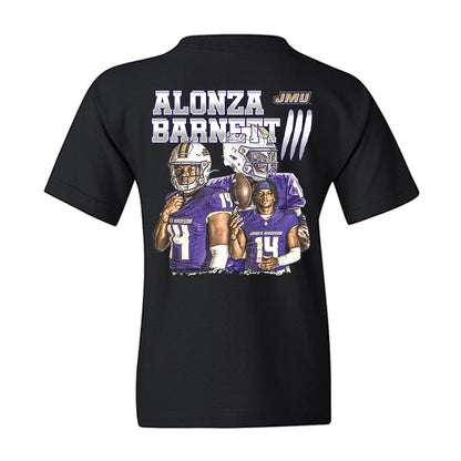 JMU - NCAA Football : Alonza Barnett III - Player Collage Youth T-Shirt