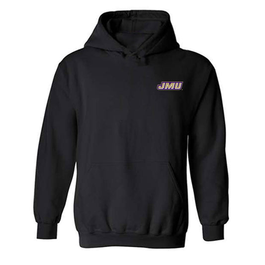 JMU - NCAA Football : Alonza Barnett III - Player Collage Hooded Sweatshirt