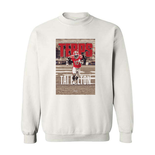 Maryland - NCAA Football : Tai Felton - Crewneck Sweatshirt-0