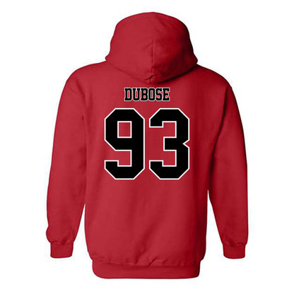 WSSU - NCAA Football : Demija DuBose - Hooded Sweatshirt-1