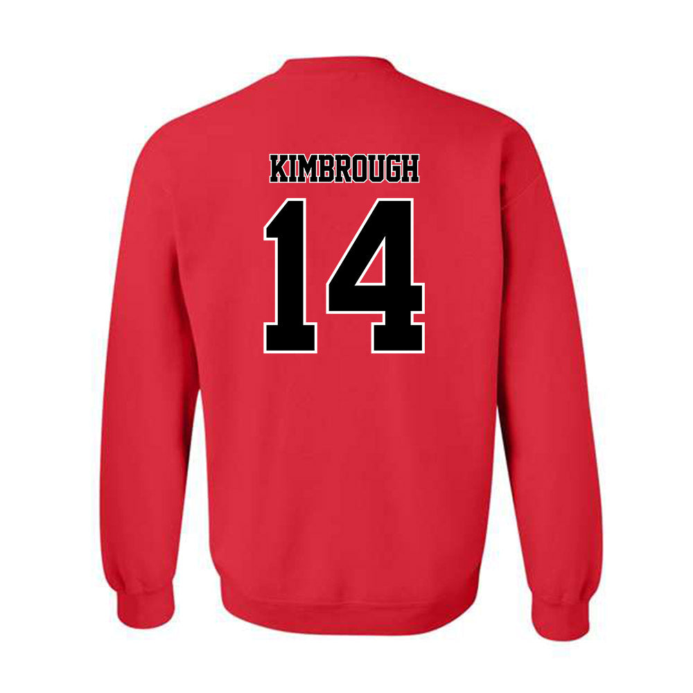 WSSU - NCAA Football : Isaiah Kimbrough - Crewneck Sweatshirt-1
