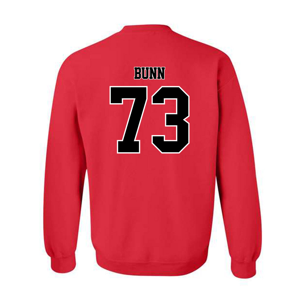 WSSU - NCAA Football : Kobe Bunn - Crewneck Sweatshirt-1
