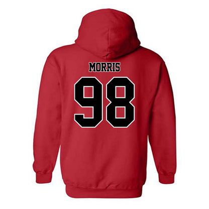 WSSU - NCAA Football : Noah Morris - Hooded Sweatshirt-1