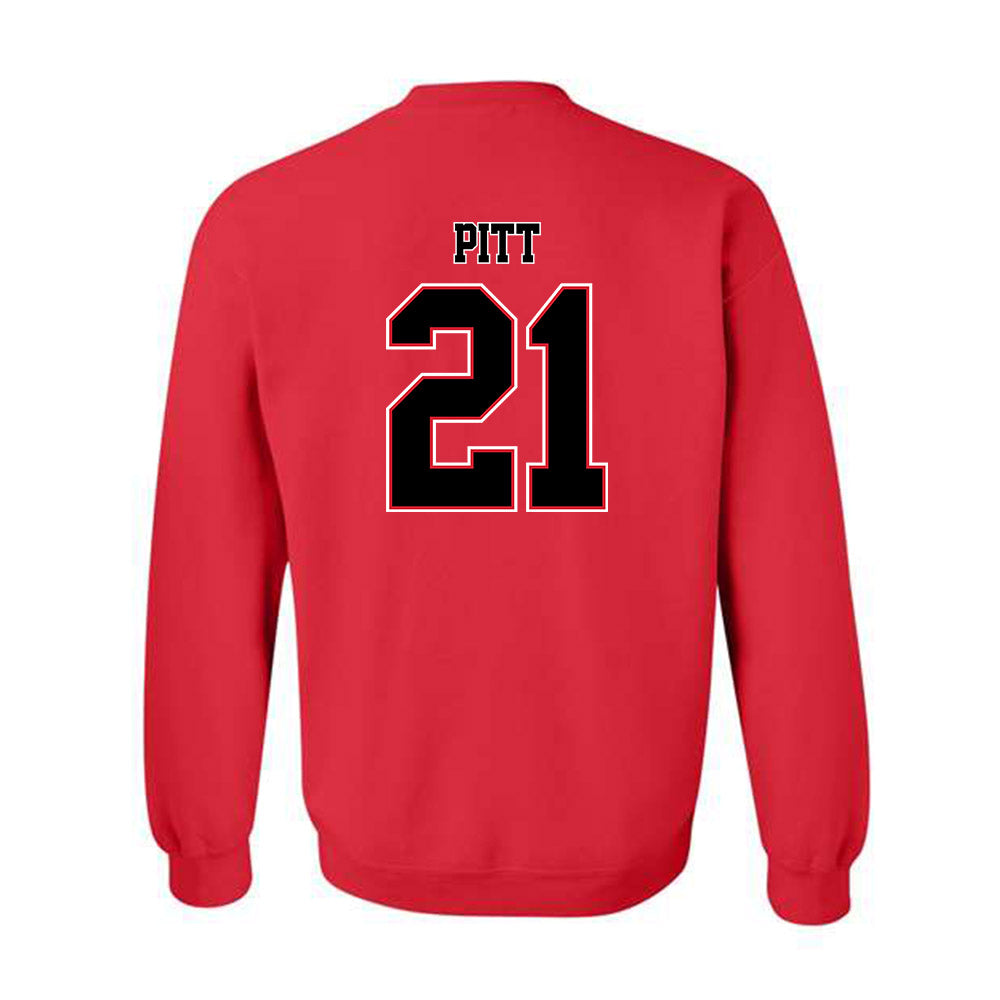 WSSU - NCAA Women's Volleyball : Jewel Pitt - Crewneck Sweatshirt-1