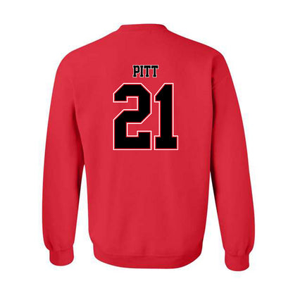 WSSU - NCAA Women's Volleyball : Jewel Pitt - Crewneck Sweatshirt-1