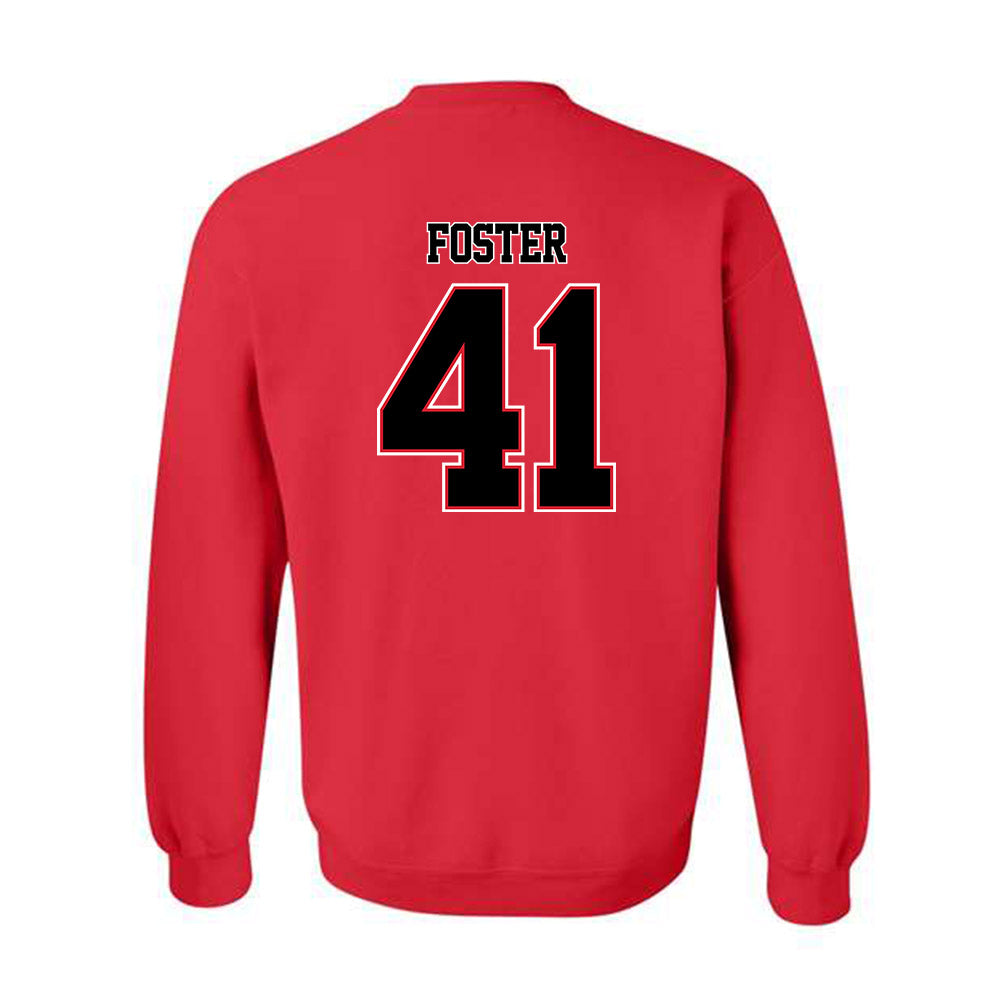 WSSU - NCAA Football : Aaron Foster - Crewneck Sweatshirt-1