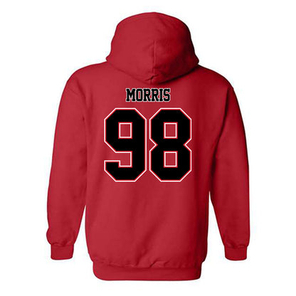 WSSU - NCAA Football : Noah Morris - Hooded Sweatshirt-1