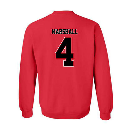 WSSU - NCAA Football : Noah Marshall - Crewneck Sweatshirt-1