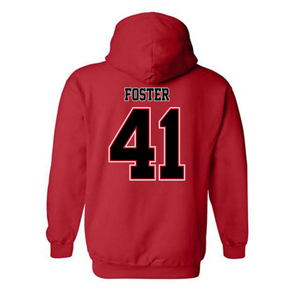 WSSU - NCAA Football : Aaron Foster - Hooded Sweatshirt-1