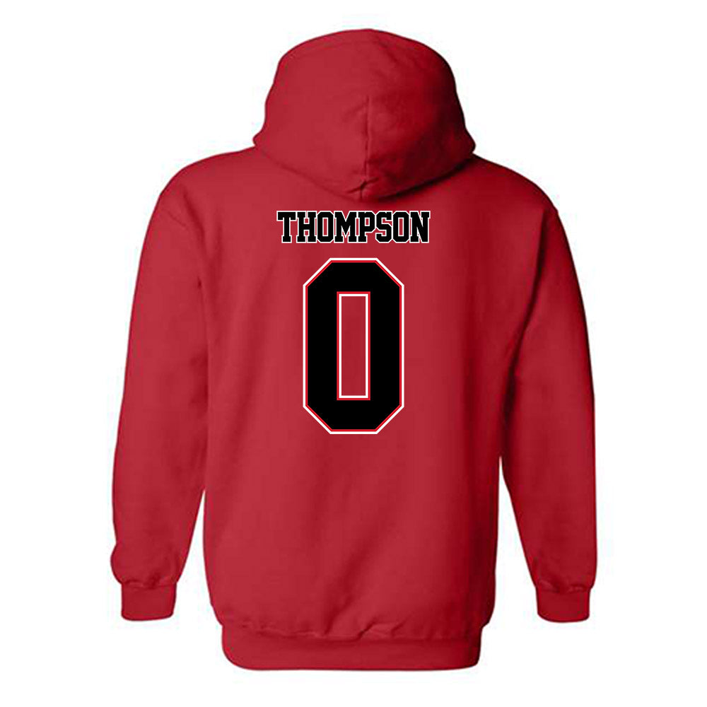 WSSU - NCAA Men's Basketball : Jaiden Thompson - Hooded Sweatshirt-1