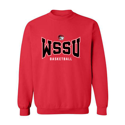 WSSU - NCAA Men's Basketball : Ethan English - Crewneck Sweatshirt-0