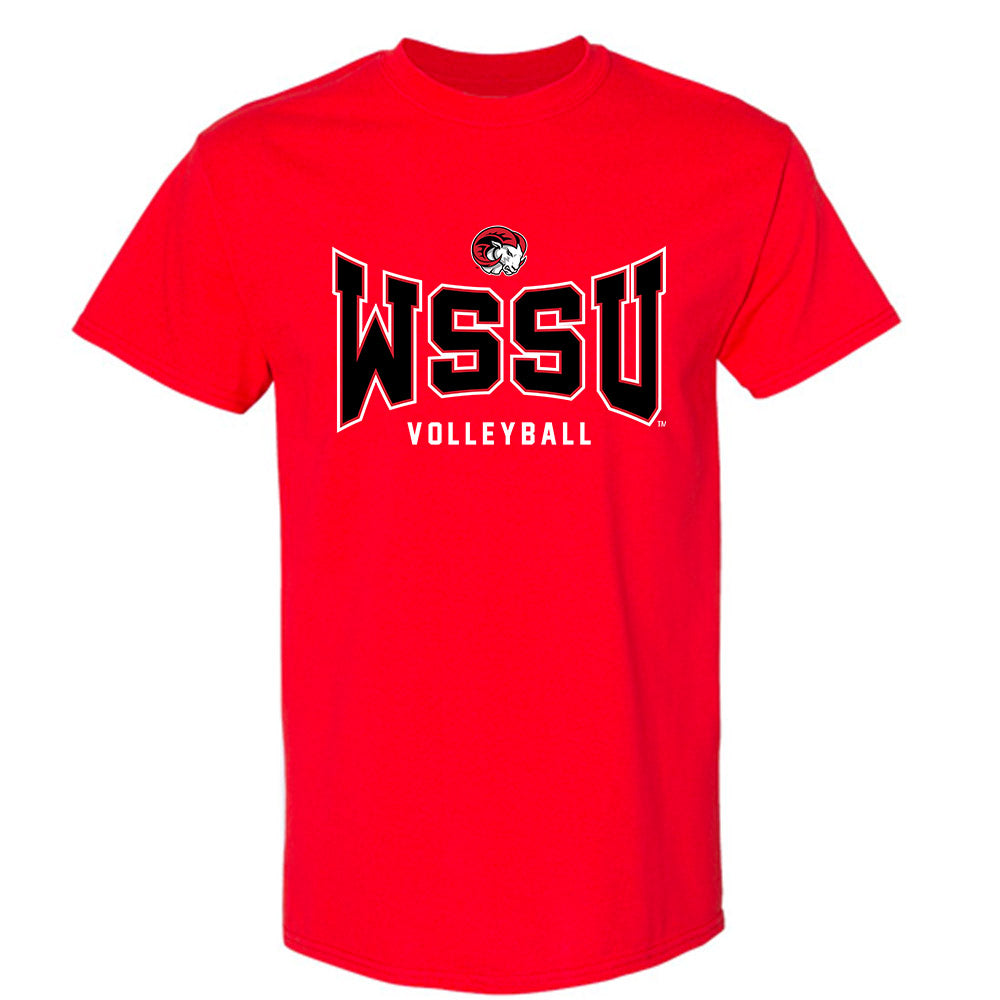WSSU - NCAA Women's Volleyball : Jewel Pitt - T-Shirt-0