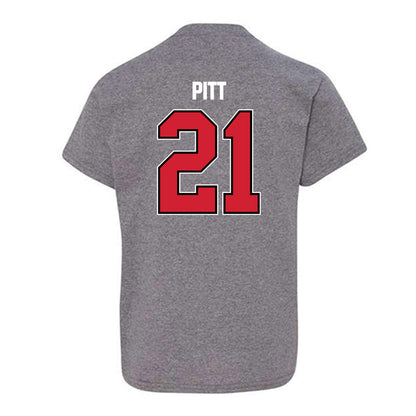 WSSU - NCAA Women's Volleyball : Jewel Pitt - Youth T-Shirt-1
